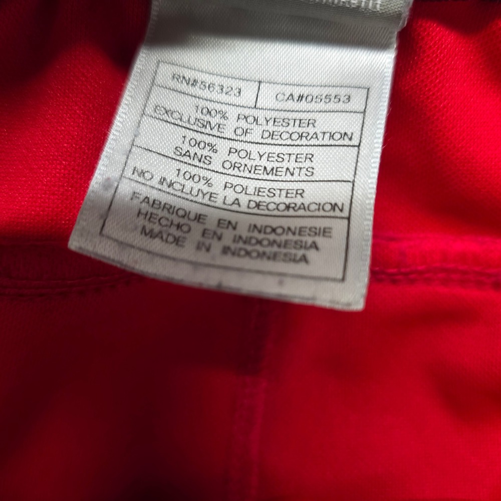 Nike Mens Red Athletic Soccer Shorts XL White Piping 341543-657 FA09 - Picture 3 of 7